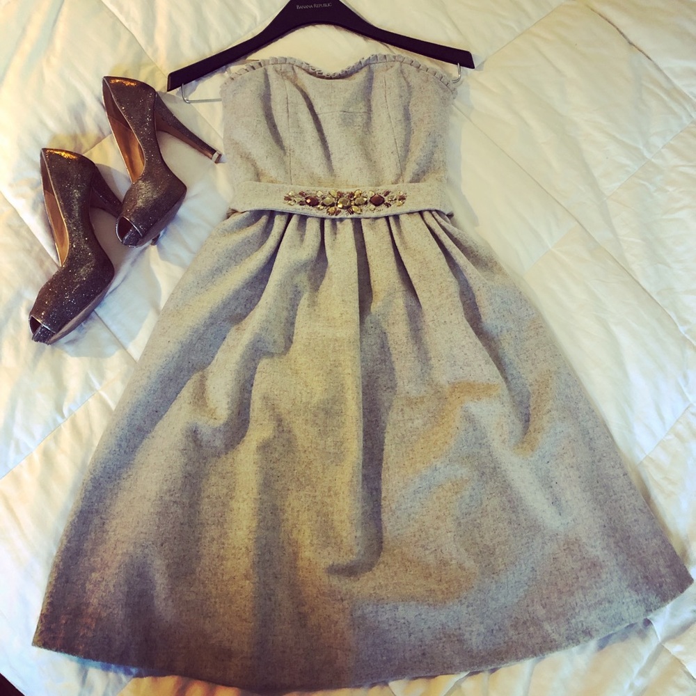 NWOT Banana Republic strapless sweetheart dress! - Picture 4 of 4